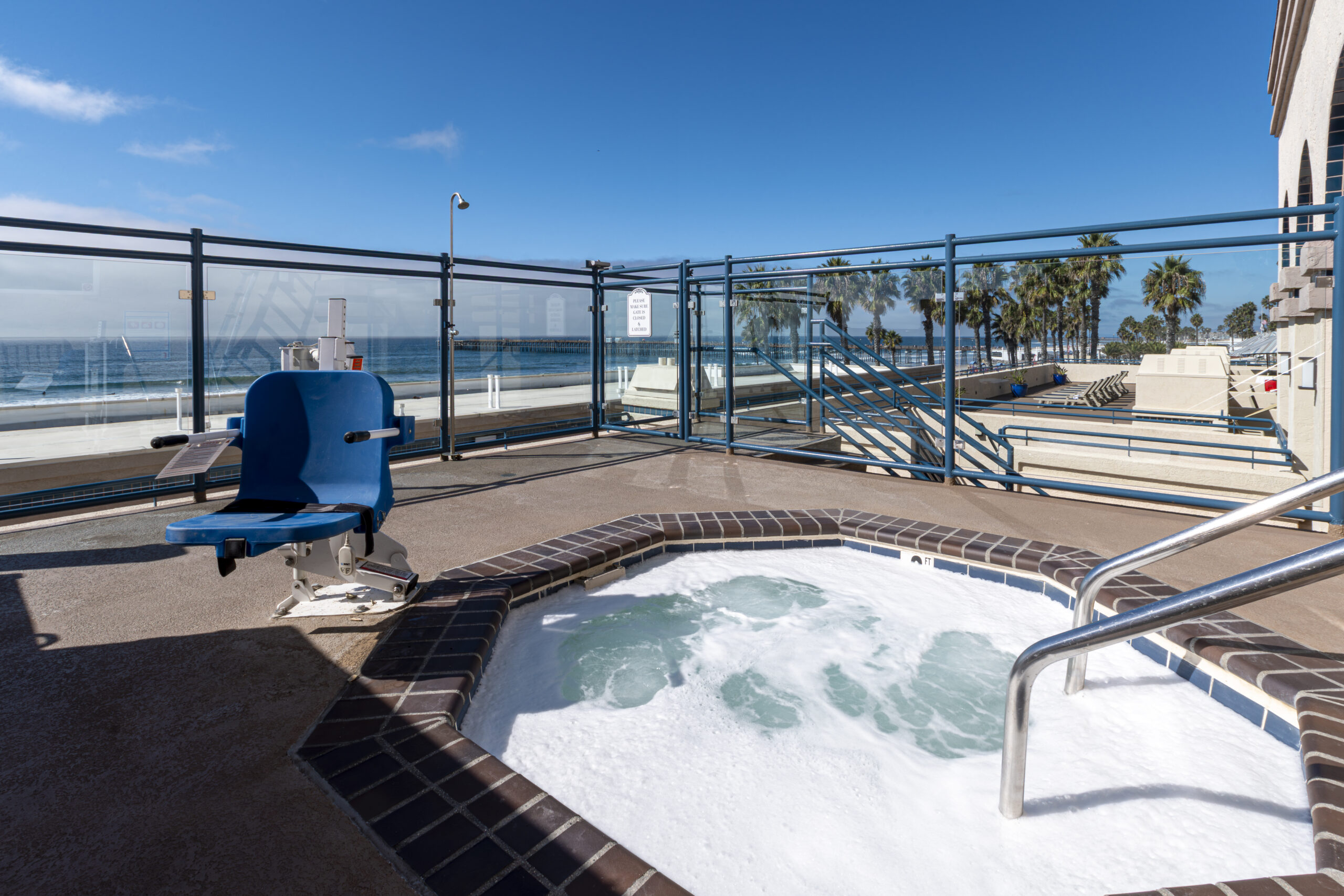 Southern California Beach Club Jacuzzi